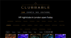 Desktop Screenshot of clubbable.com